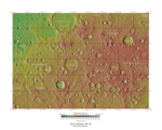 Mapa topográfico do quadrângulo do Sinus Sabaeus