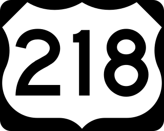 <span class="mw-page-title-main">U.S. Route 218</span> Highway in the United States