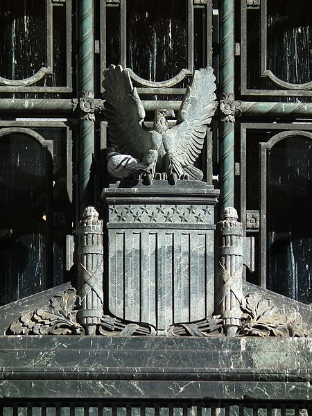 Shield with eagle