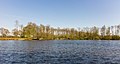 Uitzicht over de Bekhofplas. Locatie, natuurterrein Beekdal Linde Bekhofplas.