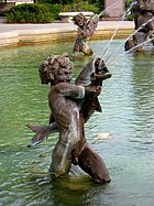 Fountain of the Centaurs, detail (ca. 1926), Missouri State Capitol,Jefferson City, Missouri