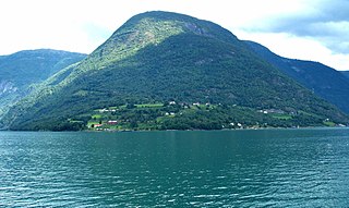 Ornes, Sogn og Fjordane Village in Western Norway, Norway