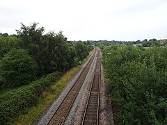 Uttoxeter (Bridge Street) railway station (site), Staffordshire (geograph 6570374).jpg
