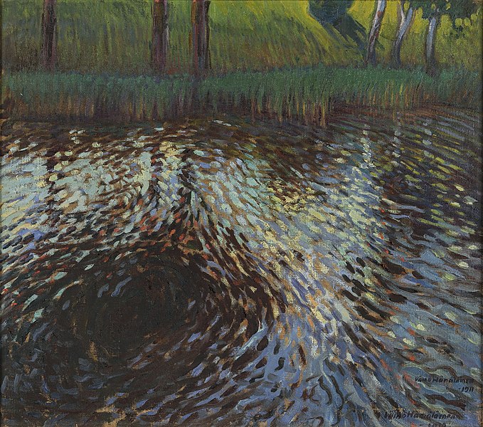 File:Väinö Hämäläinen - Reflections in the Water.jpg