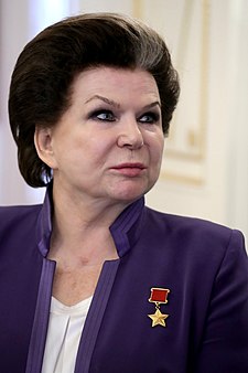 Těreškovová v roce 2017