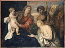 Van Dyck - LA VIERGE, L'ENFANT JESUS ET LES TROIS REPENTANTS (DAVID, MADELEINE ET LE FILS PRODIGUE), 1627 entre, 1632 et.jpg