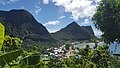 Vatia vue depuis le sentier Tuafanua dans le parc national