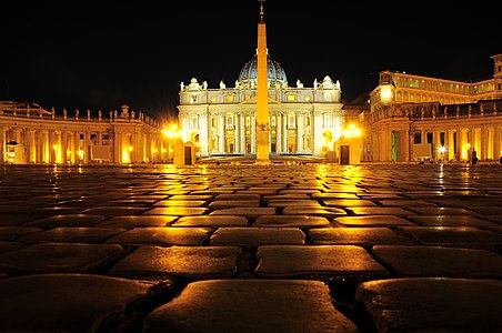 Vatican angle° 0