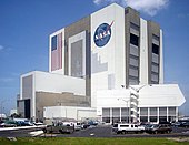 Vehicle Assembly Building and Launch Control Center at Kennedy Space Center