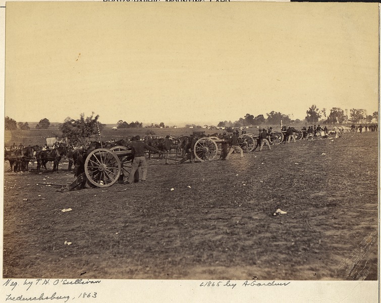 File:Virginia, Fredericksburg, Battery D, Second United States Artillery. - NARA - 533305.tif