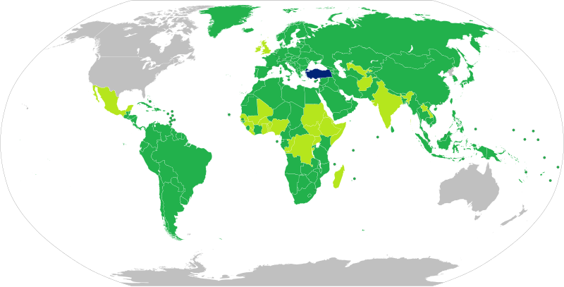 Visa requirements for holders of Turkish special, service and diplomatic passports
Republic of Turkey
Visa not required for special, service and diplomatic passport holders
Visa not required for diplomatic passport holders
Visa required Visa requirements for Turkish Special Passport Holders.svg