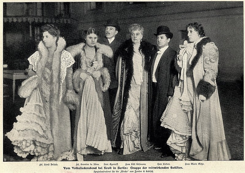 File:Volksliederabend bei Kroll - Die Solisten, 1903.jpg