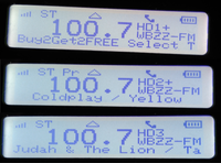 WBZZ's HD Radio Channels on a SPARC Radio with PSD and EAS. WBZZ HD.png