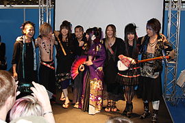 The Wagakki Band at the Japan Expo 2014 in Paris