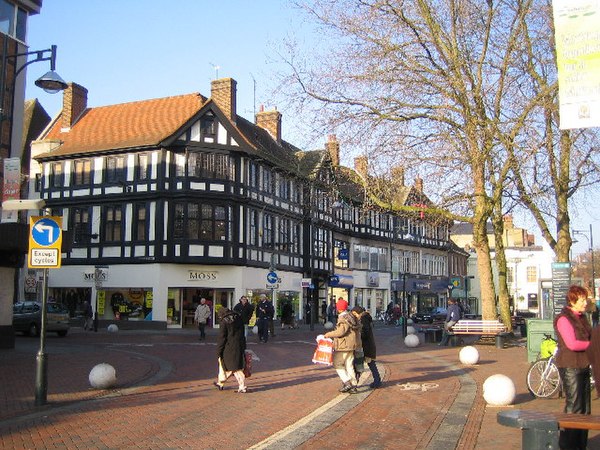 Image: Watford, Market Street and High Street   geograph.org.uk   116645