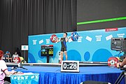 Deutsch: Gewichtheben bei den Olympischen Jugendspielen 2018; Tag 1, 7. Oktober 2018; Jungen 56 kg English: Weightlifting at the 2018 Summer Youth Olympics at 7 October 2018 – Boys' 56 kg