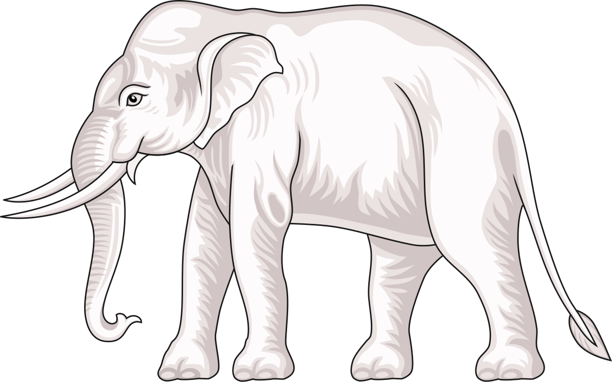Free Free 195 Elephant Svg Black And White SVG PNG EPS DXF File