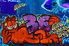 Garfield graffiti in Berlin (Germany) Wiki-05-Berlin-Garfield-DSC05956.jpg