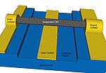 Miniatura per Transistor d'efecte de camp de nanotub de carboni