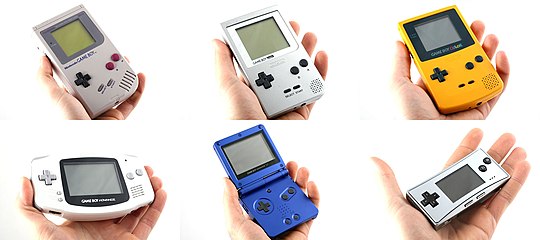 Game Boy line size comparison