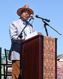 Brown speaking in 2016 Willie Brown, 25 June 2016 (cropped).jpg