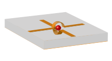 Simplified schematics of YIG-resonator coupling to microstrip network YIG microstrip coupling.svg