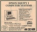 "The Future" Computers - Epson Equity I - May 1987 Puget Sound ComputerUser advert.jpg