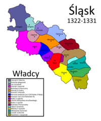 Mapa księstwa ziębickiego