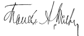 signature de Francis Amasa Walker