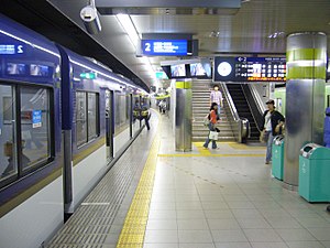 京阪出町柳車站內（2008/10/19）