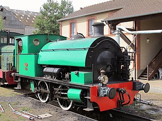 L'unique locomotive « saddle tank » à voie normale préservée en France par la Transvap.