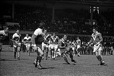 Finale de la Coupe en 1964 entre Toulouse et Villeneuve.