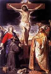 Crucifixion and Saints