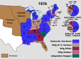 Amerikaanse presidentsverkiezingen 1836