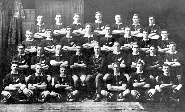 "The Invincibles" All Blacks that toured to the British Isles and France in 1924–25