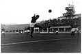 Angelini durante Livorno-Bologna 3-2, giocata il 24 aprile 1938