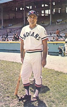 1973 Cleveland Indians Kartpostalları Joe Lutz.jpg