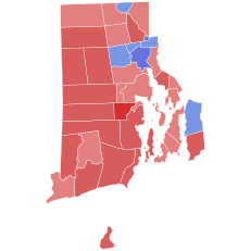 1982 United States Senate election in Rhode Island results map by municipality.svg