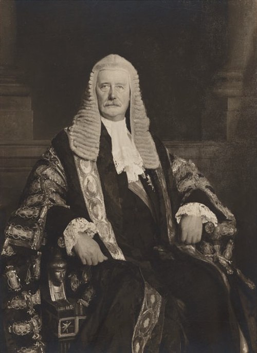 Portrait of the Viscount Cave.