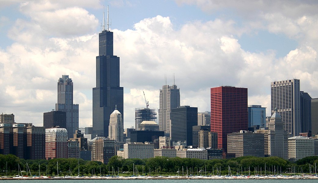 Willis Tower in Chicago was the first building to use the bundled-tube design.