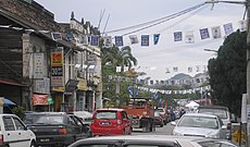 2008 general election campaign banners, Semenyih.jpg