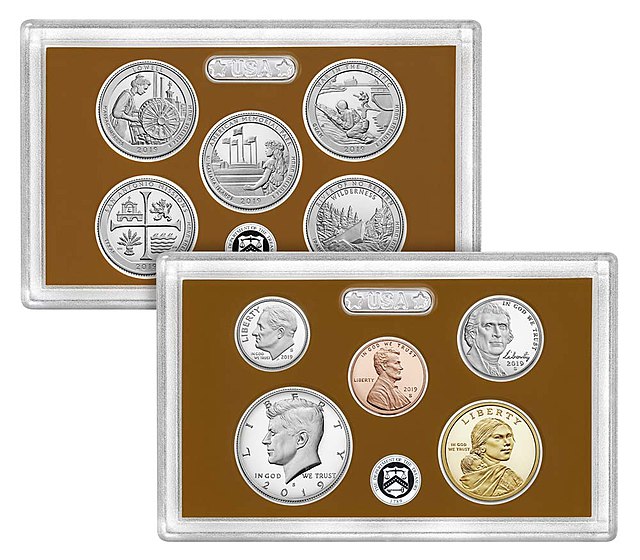 2014 U.S Complete 28 coin set Mint Set Includes 14 each "P" and "D" Mint