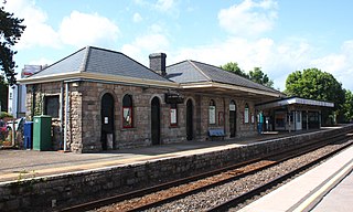 <span class="mw-page-title-main">Chepstow railway station</span> Grade II listed railway station in Monmouthshire, Wales