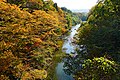 Natori River at Akiu Onsen 名取川、秋保温泉にて