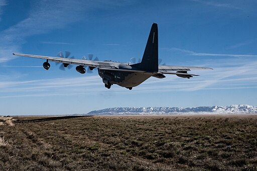230430-F-UB655-0919 - AFSOC, Total Force landed MC-130J, MQ-9, A-10s, MH-6s on Wyoming Highways