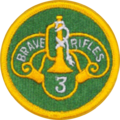 Schulterabzeichen des 3rd Cavalry Regiment