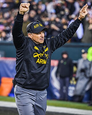 <span class="mw-page-title-main">Jeff Monken</span> American football player and coach (born 1967)