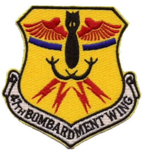 Image: 47th bombardment wg patch