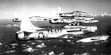 Formation of 4th FIS F-94Bs, Naha AB, Okinawa