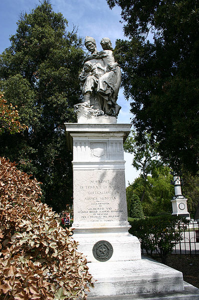 File:9041 - Venezia - Augusto Benvenuti (1838-1899), Monumento all'esercito -1885- - Foto Giovanni Dall'Orto 10-Aug-2007a.jpg